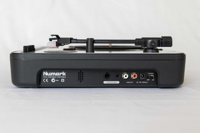 Numark PT-01 USB Portable Turntable (Black)