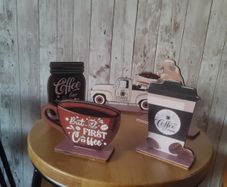 kitchen coffee station decor