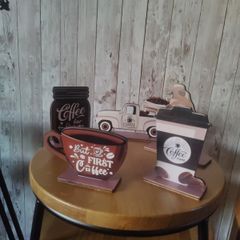 kitchen coffee station decor