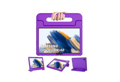 For Samsung Galaxy Tab A8 10.5 2021 Case Kids Shockproof Tablet Smart Cover EVA New Purple - FHT15SMTK1