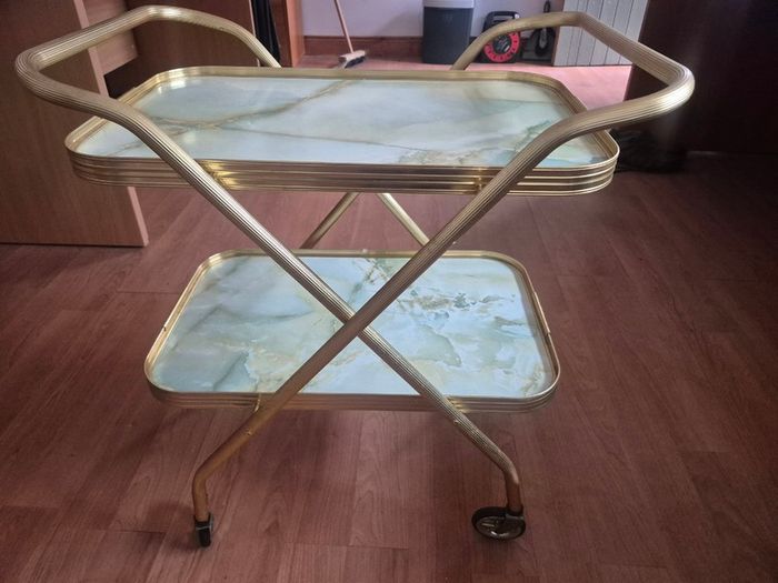 Vintage Foldable Hostess Trolley