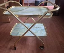 Vintage Foldable Hostess Trolley