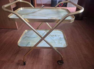 Vintage Foldable Hostess Trolley
