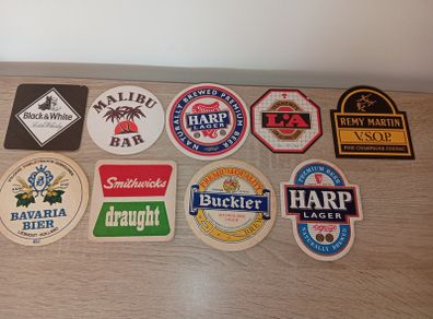 Collection Of Vintage Beer Mats Excellent Condition