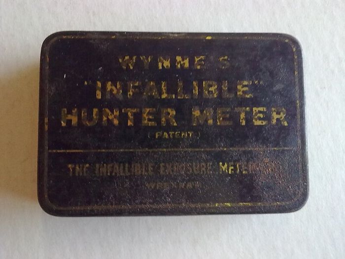 Wynne's infallible Hunter Meter in original box with paper work.