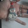 tipperary crystal snowman decoration Image 2