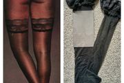Hold up tights, size L 12-16