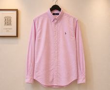 Ralph Lauren Pink Shirt Mens Large