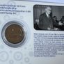 Luxembourg 2 Euro Commemorative Coloured Coin 2025 - The Schuman Declaration. BU. Coincard Image 2