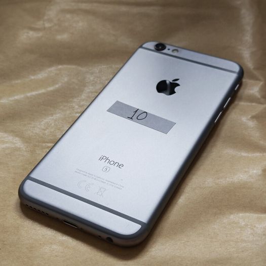 Apple iPhone 6s - 32GB - Space Gray - Cracked Screen - 3 Network - Activation Locked (For Parts / Repair)