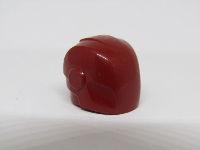 LEGO Iron Man Red Wine Colour Helmet Unprinted Prototype Rare And Hard To Fin