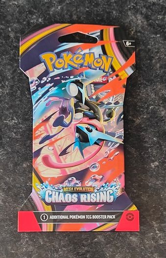 FREE Tracked Shipping. Pokemon Chaos Rising Sleeved Booster pack
