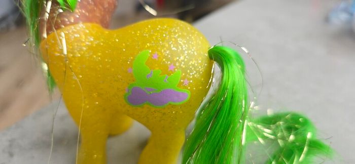 Mail Order Napper MO HTF Rare Sparkle Ponies MLP G1 My Little Pony