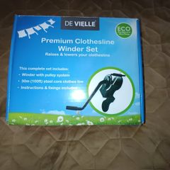 De Vielle Premium Clothesline Winder Set