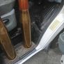 1940s Cannon gun  shells solid brass Image 2