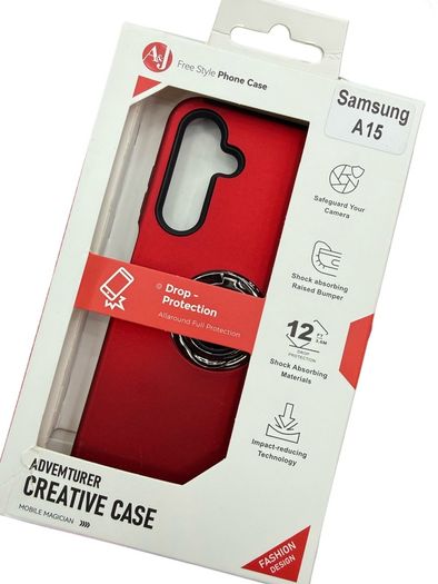 A&J Samsung A15 Ring Case