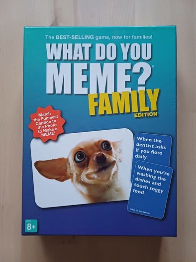 What Do You Meme Family Edition Party Card Game 2019