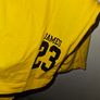 NBA LA Lakers yellow tshirt mens Image 4