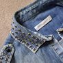 Balmain Denim shirt overshirt M L prada gucci Image 2
