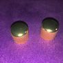 Guitar Gold Knobs Set Of 2 brand new Image 2