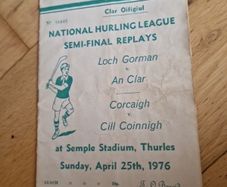 Vintage GAA Hurling Programme  National Hurling League Semi-Finals 1976