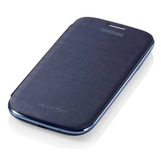 Samsung Galaxy S3 Siii I9300 Ceramic Black Flip Case Cover
