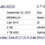 Apple iMac 21.5-inch Late 2013 Model: A1418, 2.7GHz Quad-Core Intel Core i5 Processor 8GB RAM 1TB HDD Image 3