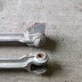 Rare 1859 Victorian Wrought Iron Roof Truss Rods  Salvaged from The Malt House, Dublin (Set of 6) Image 4
