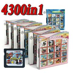 4300 in 1 Compilation Pokemon Game Cards DS NDS 3DS 3DS NDSL Game Cartridge Card Video Game Handheld Player (R4 card)