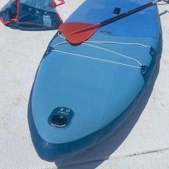 Inflatable paddle board