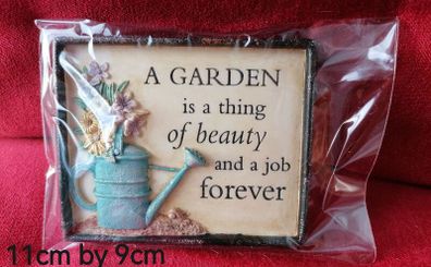 Garden Plaque (Resin)