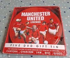 Manchester United Legends 5DVD Gift Tin