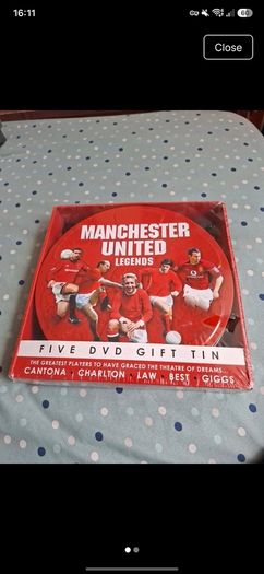 Manchester United Legends 5DVD Gift Tin