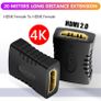 4K HDMI-compatible Interface Extender HD 1080P HDMI To HDMI Cable Adapter Female To Female Extender For PS4 PS3 PC Xiaomi TV Box Image 10