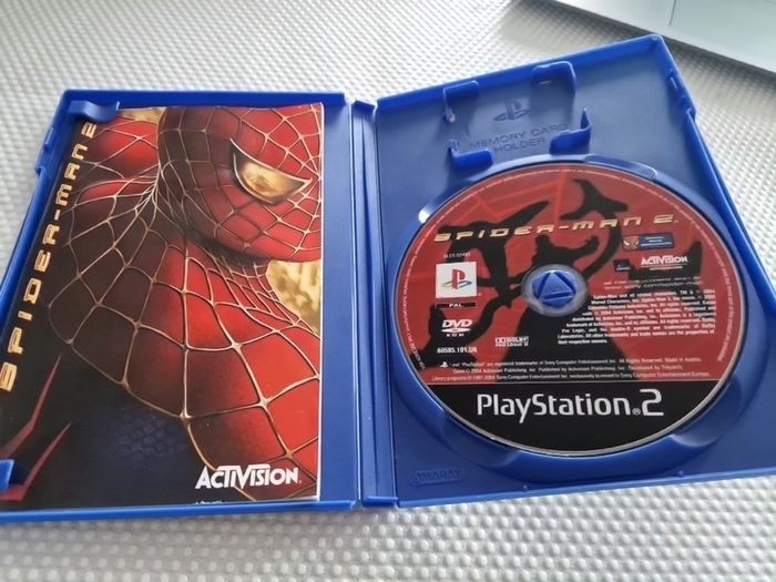 Spiderman 2 Spider Man PlayStation2 Ps2 Games Original
