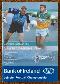 2006 Dublin v Offaly - GAA Leinster Senior Football Final Programme