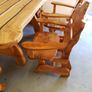 Cherry table and 6 chairs Image 4
