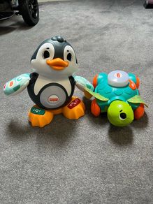 Fisher price Linkimals (Penguin and Sea Turtle)