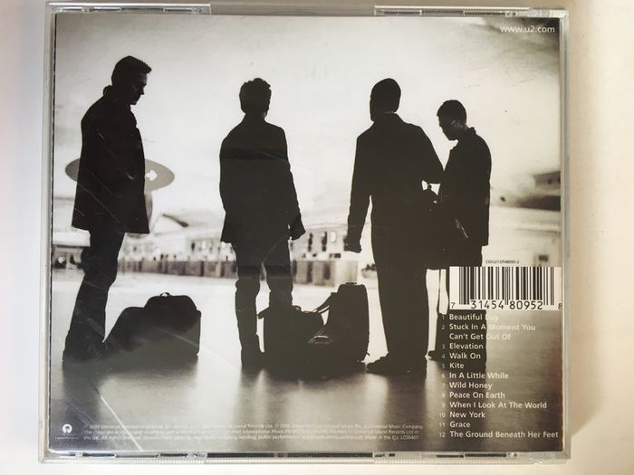 U2 [2000] All That You Can't Leave Behind (CD Album)