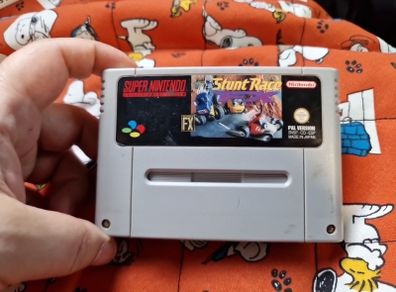 Stunt Race Snes Super Nintendo Arcade Retro Games Original