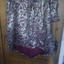 Vintage handmade metallic brocade dress (free post) Image 5