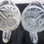 Two Victorian Moulded Glass Water/Custard Jugs Image 8