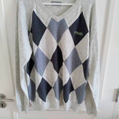 Ping golf cotton wool blend jumper size XL in excellent condition with no issues see last three photos for exact measurements FREE STANDARD POSTAGE INCLUDED