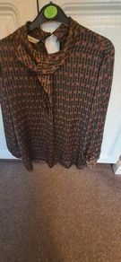 ZARA long sleeve blouse