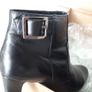 Leather Ankle Boots - Spanish brand UNISA - Black - UK 5 - BNWT RRP 170 Image 6