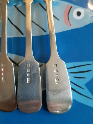 6 Fiddleback Forks