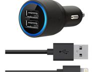 main image for ad Dual Car charger 2 USB Ports for Belkin iphone 6 5S 5C Ipad Air mini iPad 4