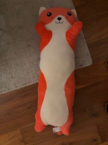 Long cat pillow