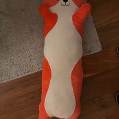 Long cat pillow