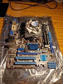 Asus M4a78lt-m Le With Cpu And 3gb Ram